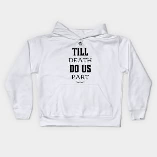 Till Death Do Us Part - Haunted Mansion-Inspired Design Kids Hoodie